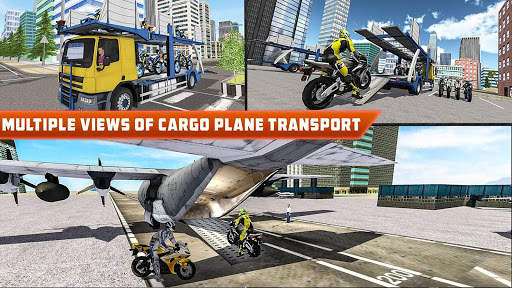 Airplane Pilot Bike Transporter Flight screenshot 6