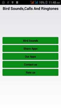 Bird Calls And Ringtones screenshot 1