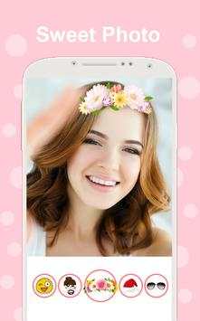 Sweet Camera, Face Filter, Selfie Editor, Collage screenshot 2