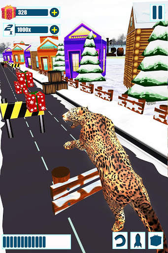 Leopard Survival:Endless Cheetah rush Animal Game screenshot 8