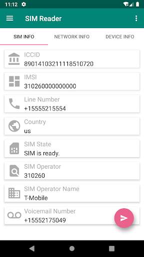 SIM Reader screenshot 2