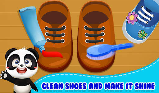BABY Panda House Clean up Game screenshot 6