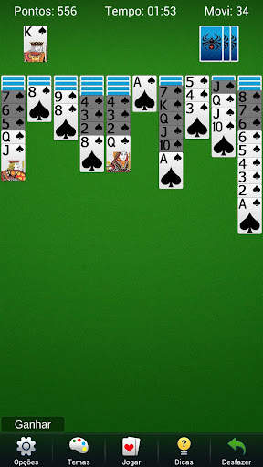 Paciência Spider - Carta screenshot 1