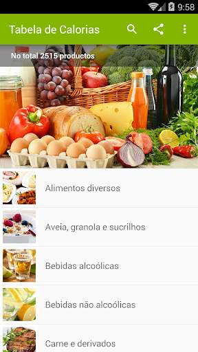 Tabela de Calorias screenshot 1