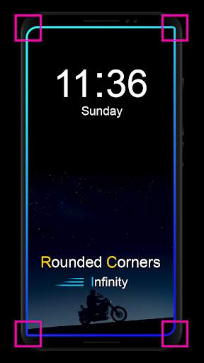 Edge lighting Notification : Rounded Corners App screenshot 5