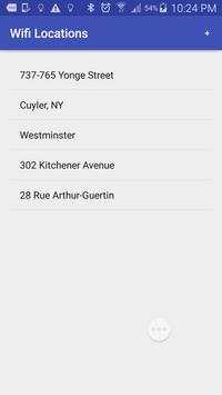 Wifi Locations screenshot 1