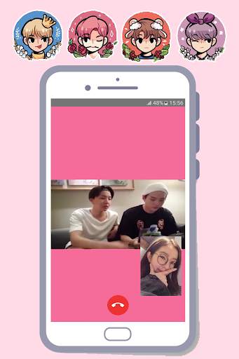 BTS Video Call & Chat - BTS Idol Call You Prank screenshot 5