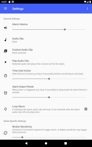 Phone Security App: An Anti-theft Alarm screenshot 4