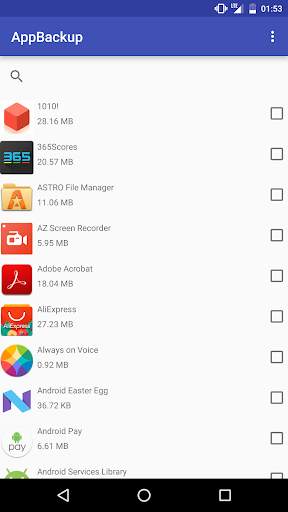 App Backup screenshot 1