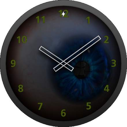Eyeball Clock Skin screenshot 11