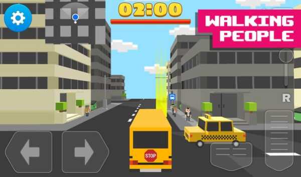 School Bus Blocky screenshot 2