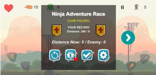Ninja Adventure Race screenshot 2