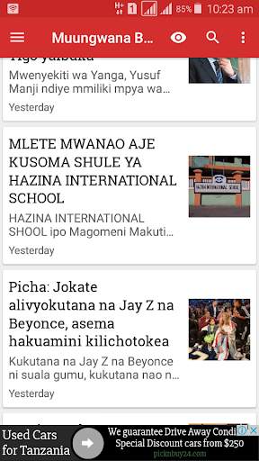 Muungwana Blog screenshot 5