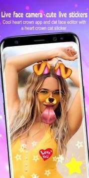 Live Face Camera – Sweet Snap screenshot 3