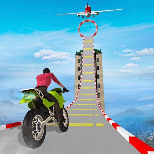 Sky Bike Stunt Racing Games 3D иконка