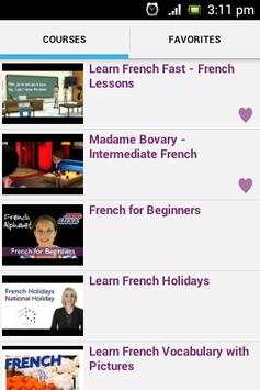 French Conversation Courses screenshot 1