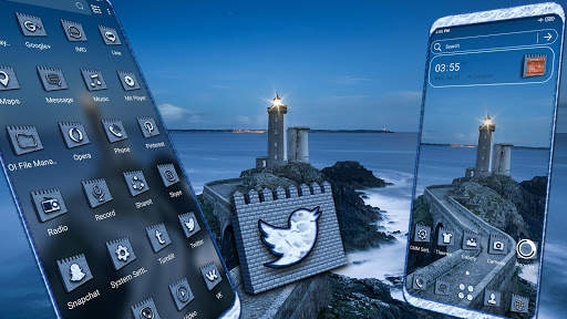 Sea Lighthouse Launcher Theme screenshot 1