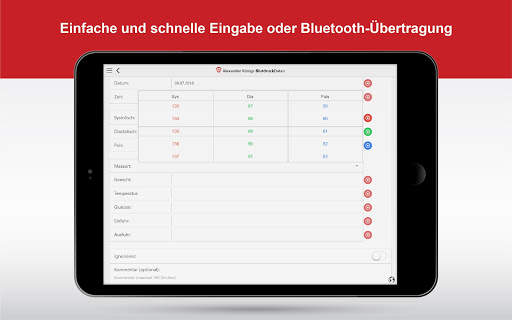 BlutdruckDaten screenshot 3