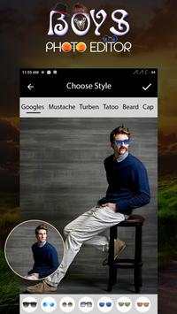 Boys Photo Editor 1 تصوير الشاشة