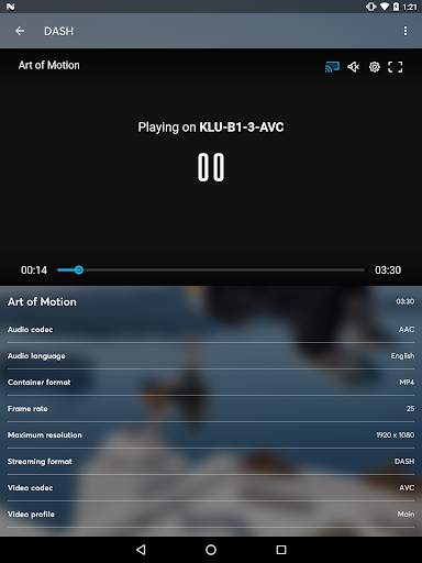 Bitmovin Player 16 تصوير الشاشة