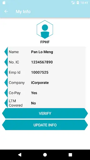MMB eClaims screenshot 3