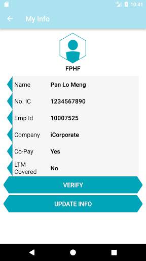 MMB eClaims screenshot 3