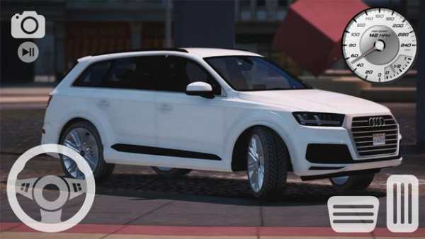 Drive Audi Q7 Driving Traffic Parking Academy screenshot 4