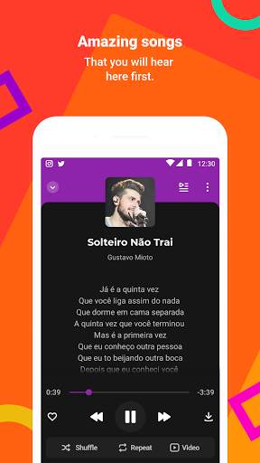 Palco MP3: Listen and download screenshot 1