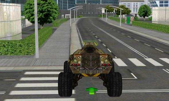 Sci Fi Future Robot Cars Sim screenshot 2