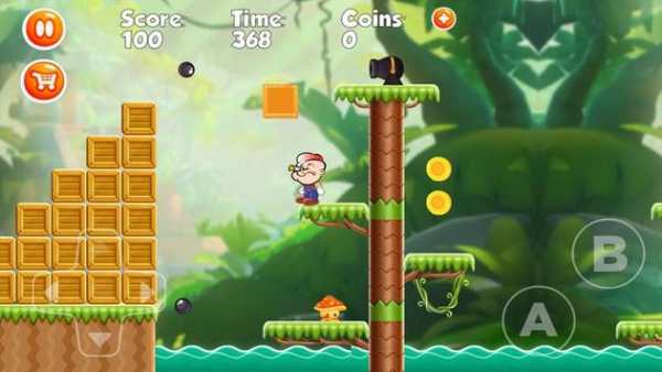 Popaye’s World - jungle adventure - super world screenshot 1