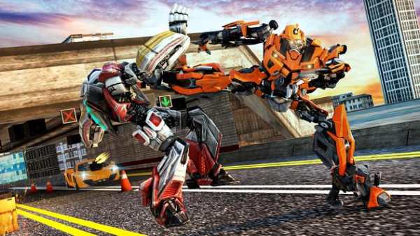 Car Robot Transformer vs War Robot simulator 2019 screenshot 2