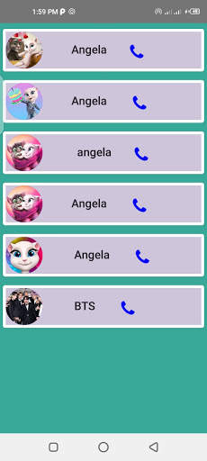 Tom And Angela Fake Call - Prank Video Call Angela screenshot 4