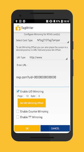 NFC TagWriter by NXP screenshot 8
