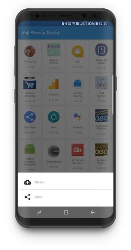 Apkshare & Backup 2 تصوير الشاشة