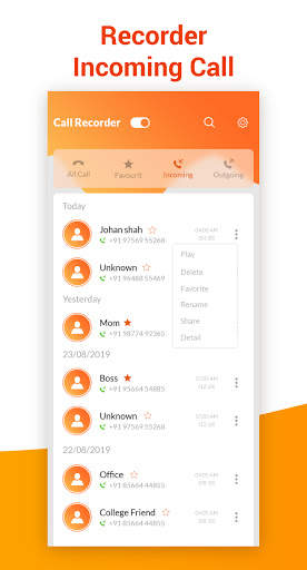 Call Recorder - Automatic Call Recorder screenshot 3