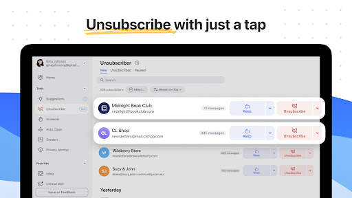 Clean Email — Organized Inbox screenshot 10