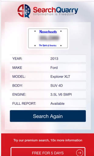 Free License Plate Search App screenshot 2