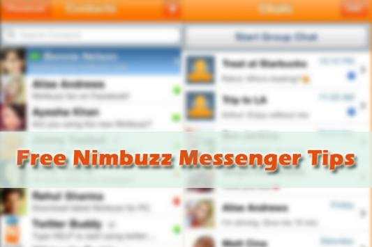Free Nimbuzz Messenger Tips screenshot 2