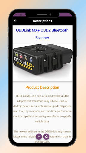 OBDLink MX  Scaner guide screenshot 1