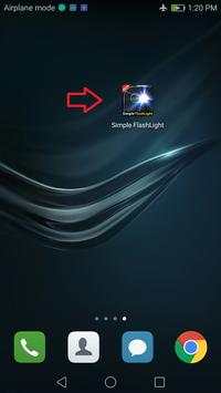 Simple FlashLight screenshot 1