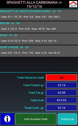 GI and glycemic load Lite screenshot 19