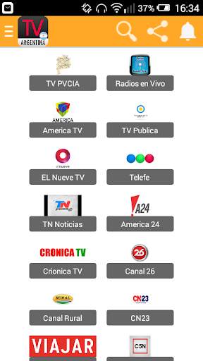 TV y Radios Argentino 2 تصوير الشاشة