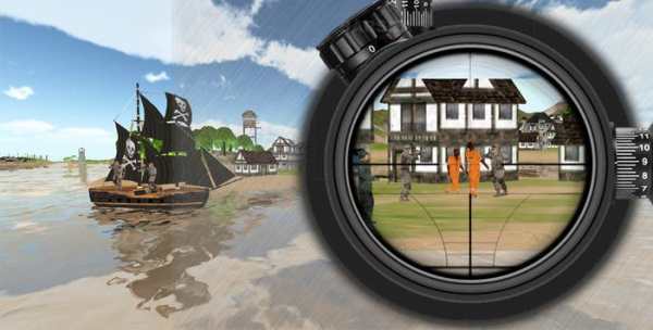 CARIBBEAN SNIPER SHOOTER screenshot 1