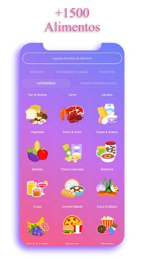 contador de calorias - EasyFit screenshot 2
