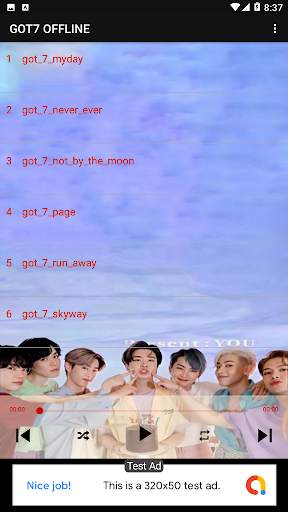 GOT7 Song Offline screenshot 5