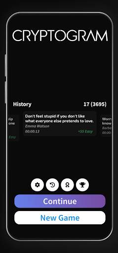 Cryptogram - Word Puzzle Game screenshot 1