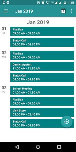 Calendar Daily - Planner 2023 screenshot 3