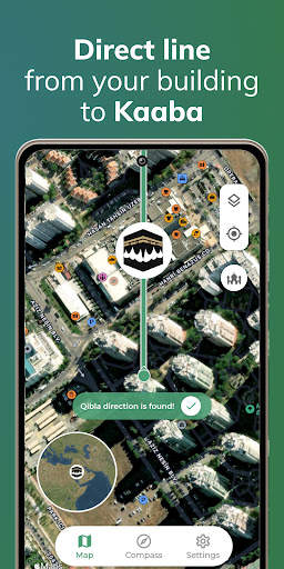 Qibla Finder Compass 100% screenshot 3