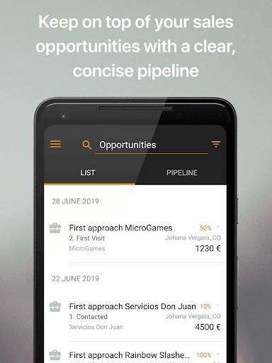 ForceManager mobile CRM screenshot 6