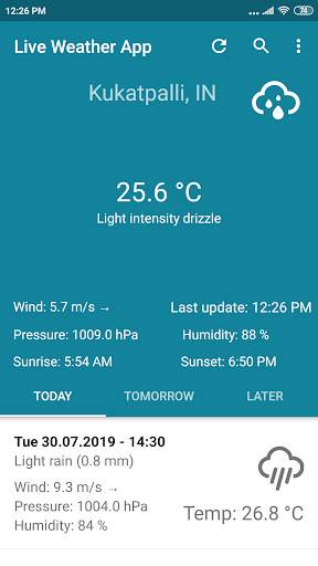 Weather: Forecast & Radar Maps 2 تصوير الشاشة